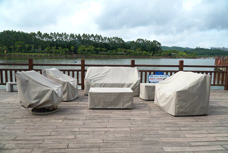 Premium Solution Dyed Tpu Patio Table Cover Waterproof Furniture Cover