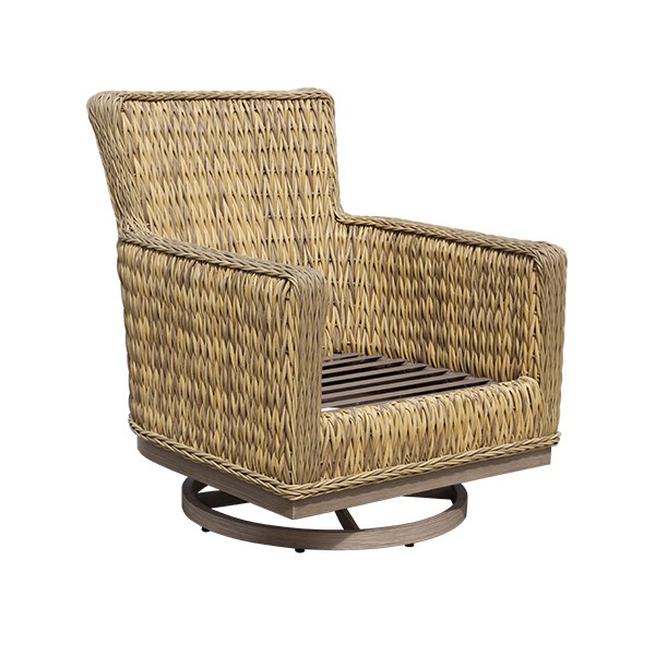 Rattan Upholstered Sofa