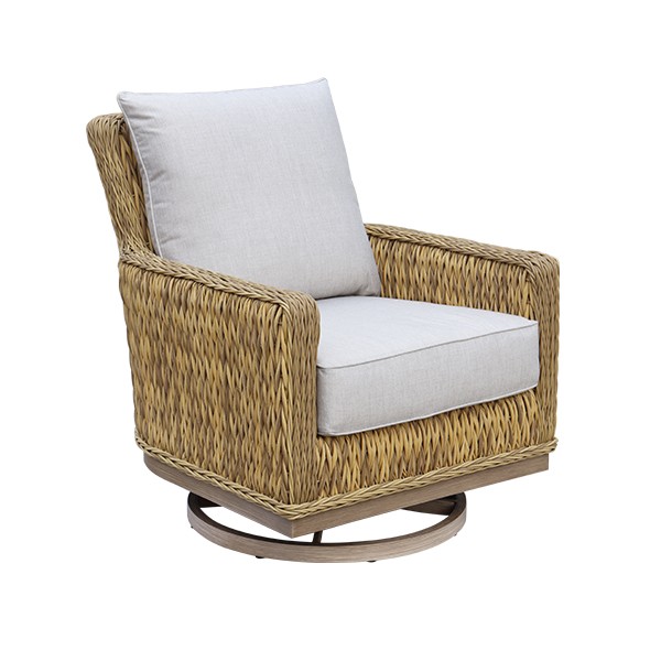 Rattan Upholstered Sofa