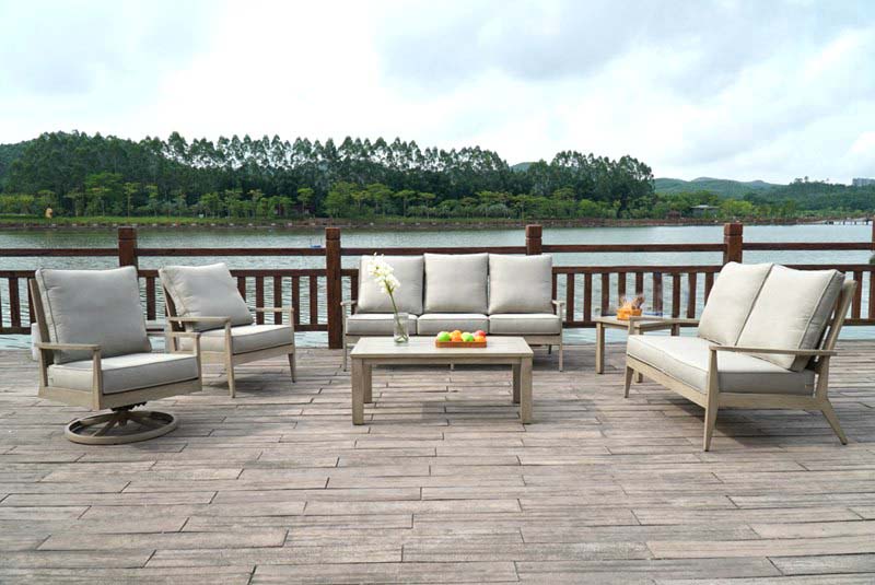 6 Piece Patio Aluminium Set 