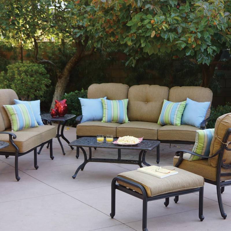 6 Piece Patio Aluminium Set 